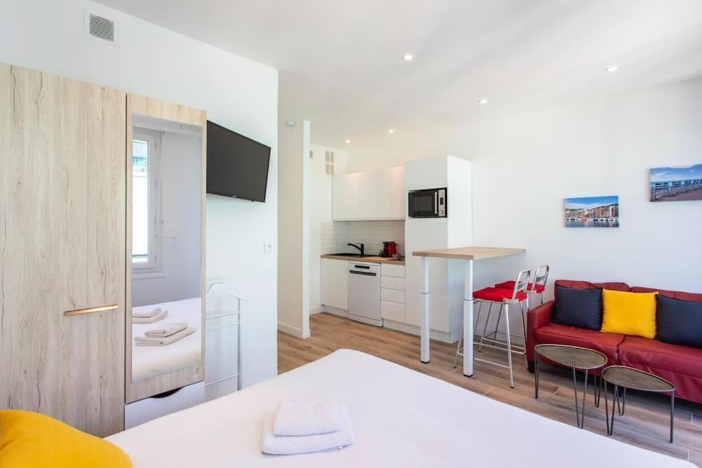 Riviera - Balcon Lenval Sea View With Ac Promenade Des * Nizza